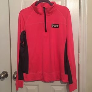Pink athletic jacket size large